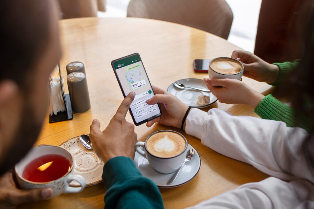 Passwort per WhatsApp verschicken