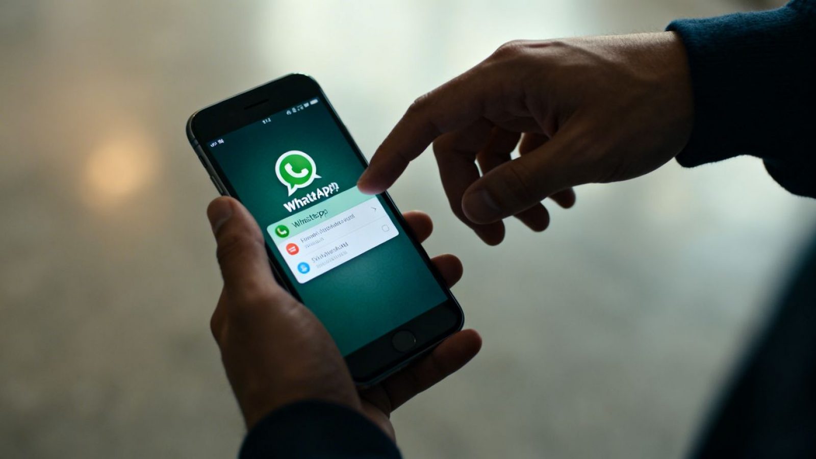 Passwort per WhatsApp verschicken